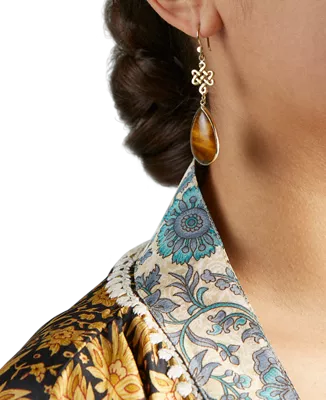 House of RitualsInfinity Pear Cut Earrings