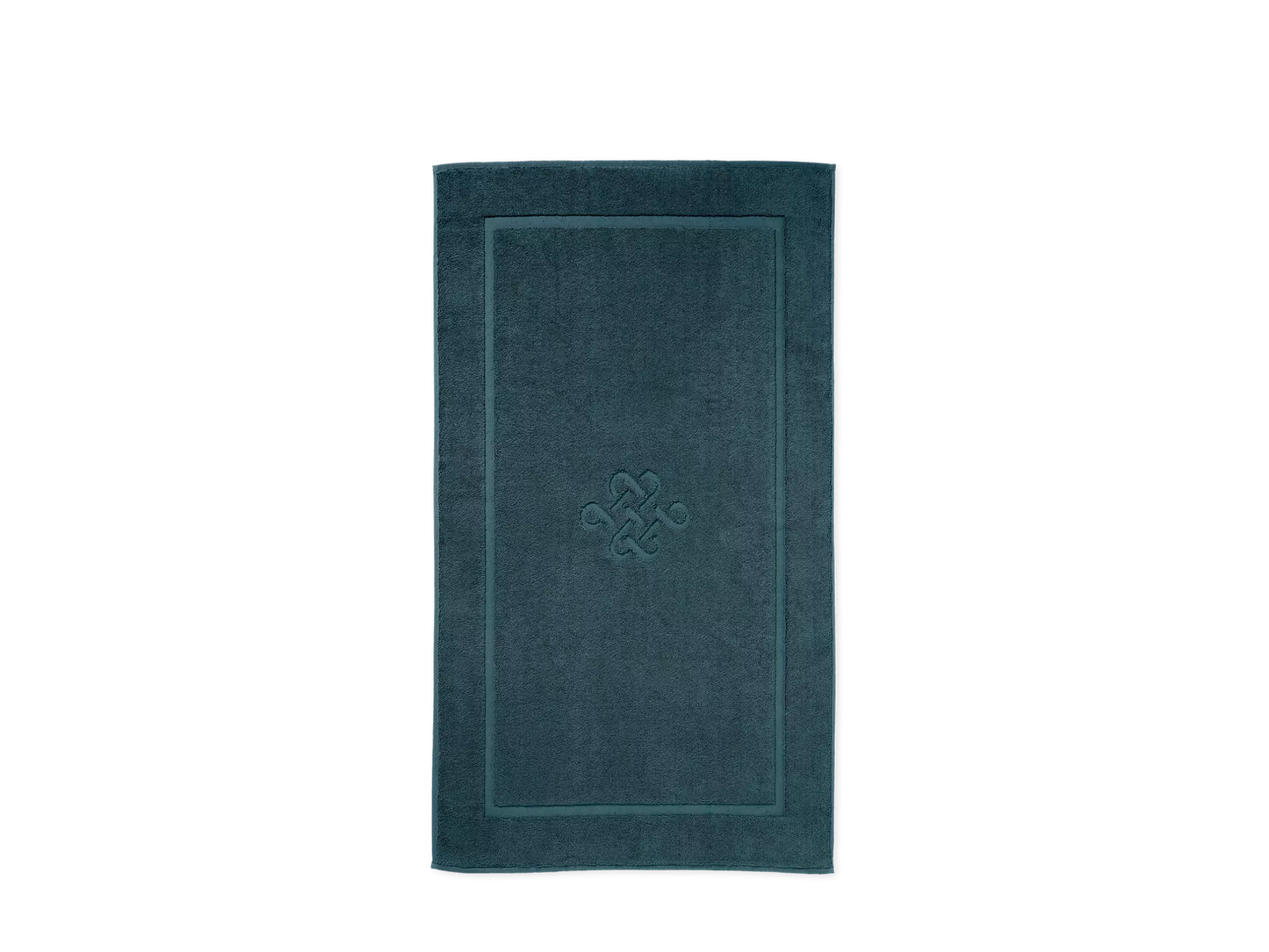 Super Smooth Cotton Bath Mat 60x90cm Petrol
