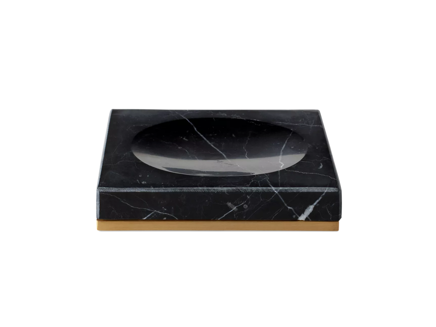 Dedaine Soap Tray Black Marble