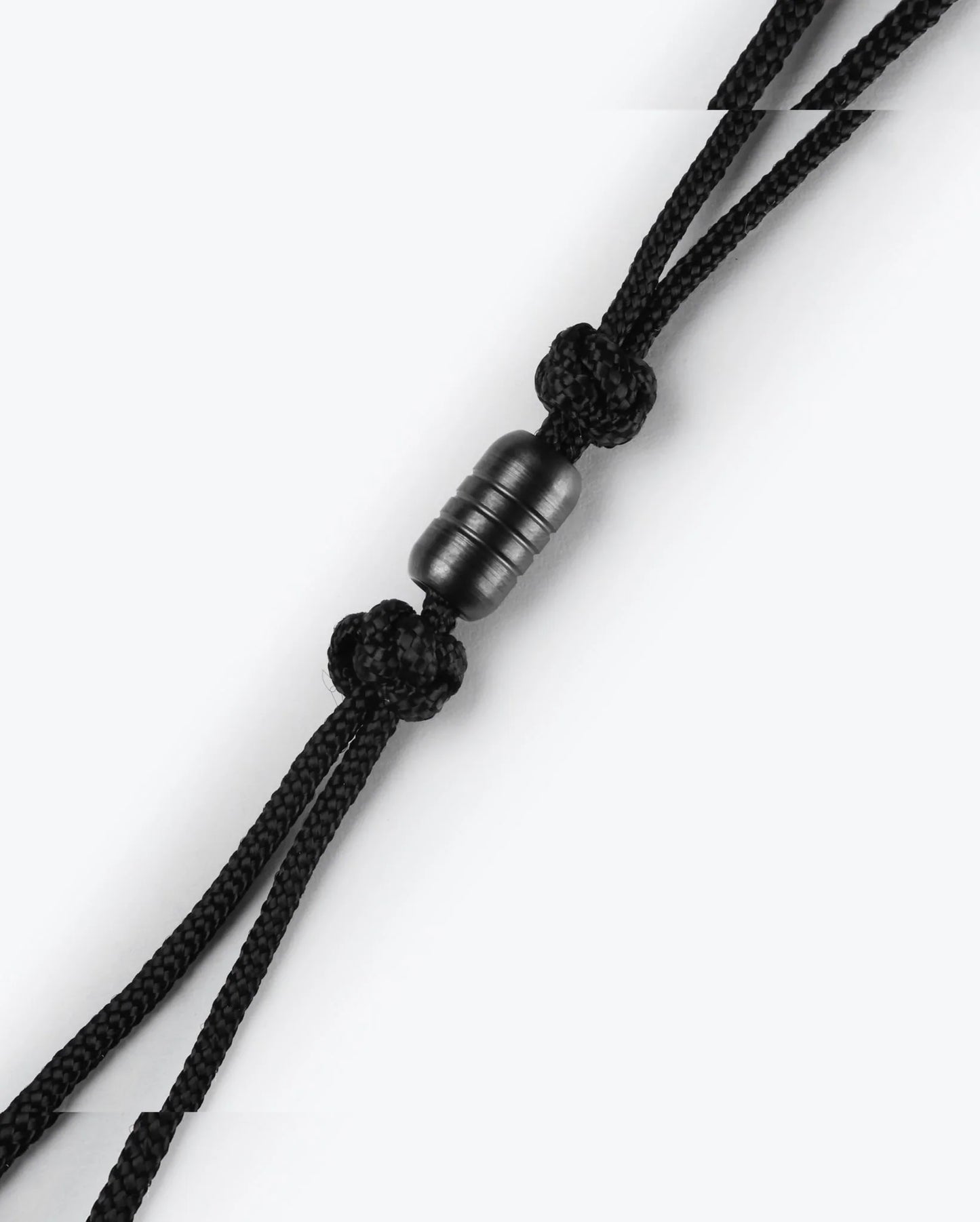 Lanyard, SS Bead | Black PVD