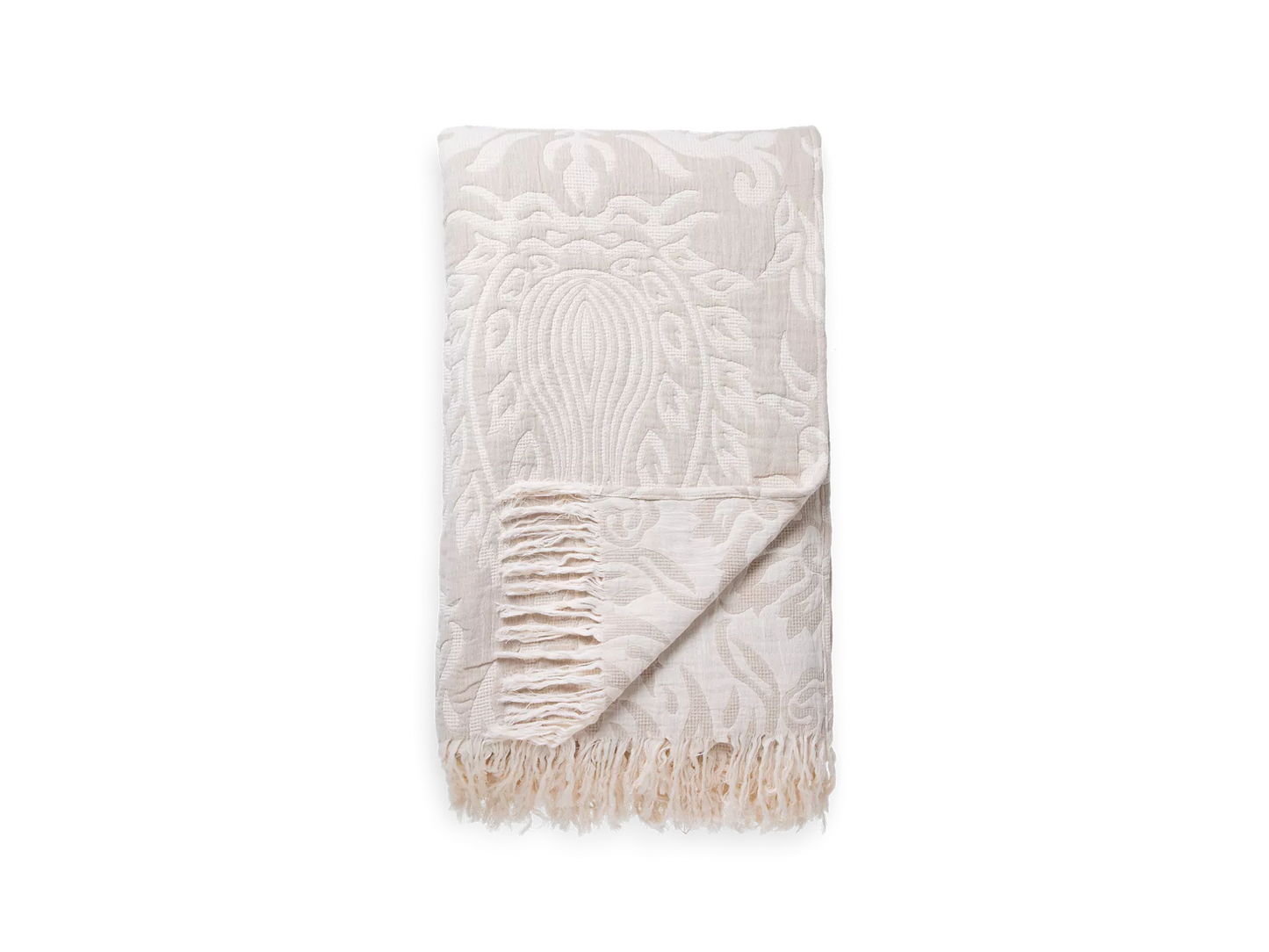Latur Quilt Jacquard Off White 150 x 250 cm