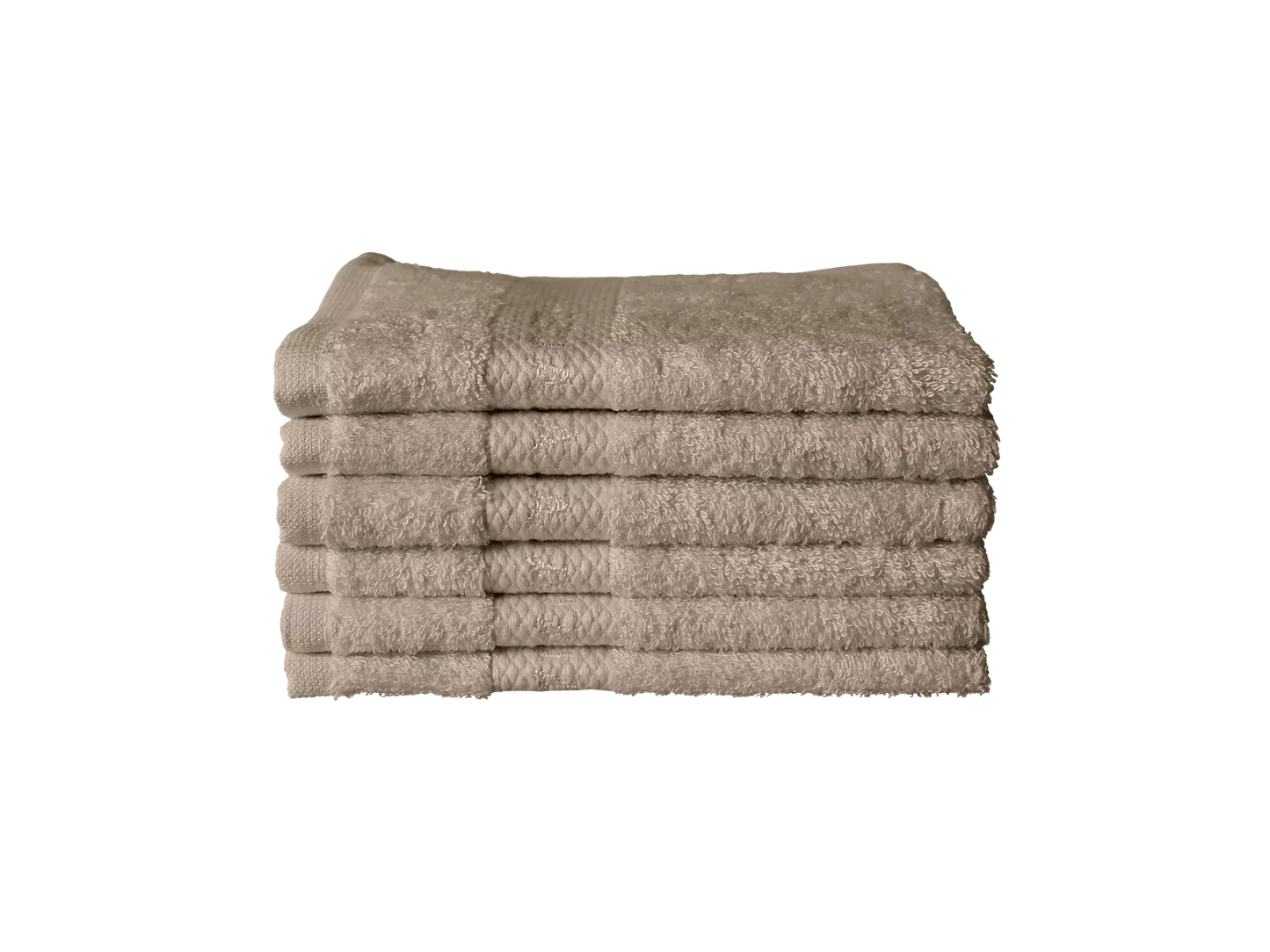 Super Smooth Cotton Guest Towel 30x30cm Sand