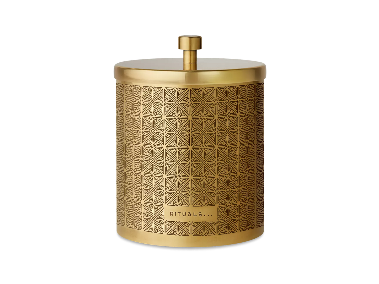 Enume Cotton Jar Antique Brass