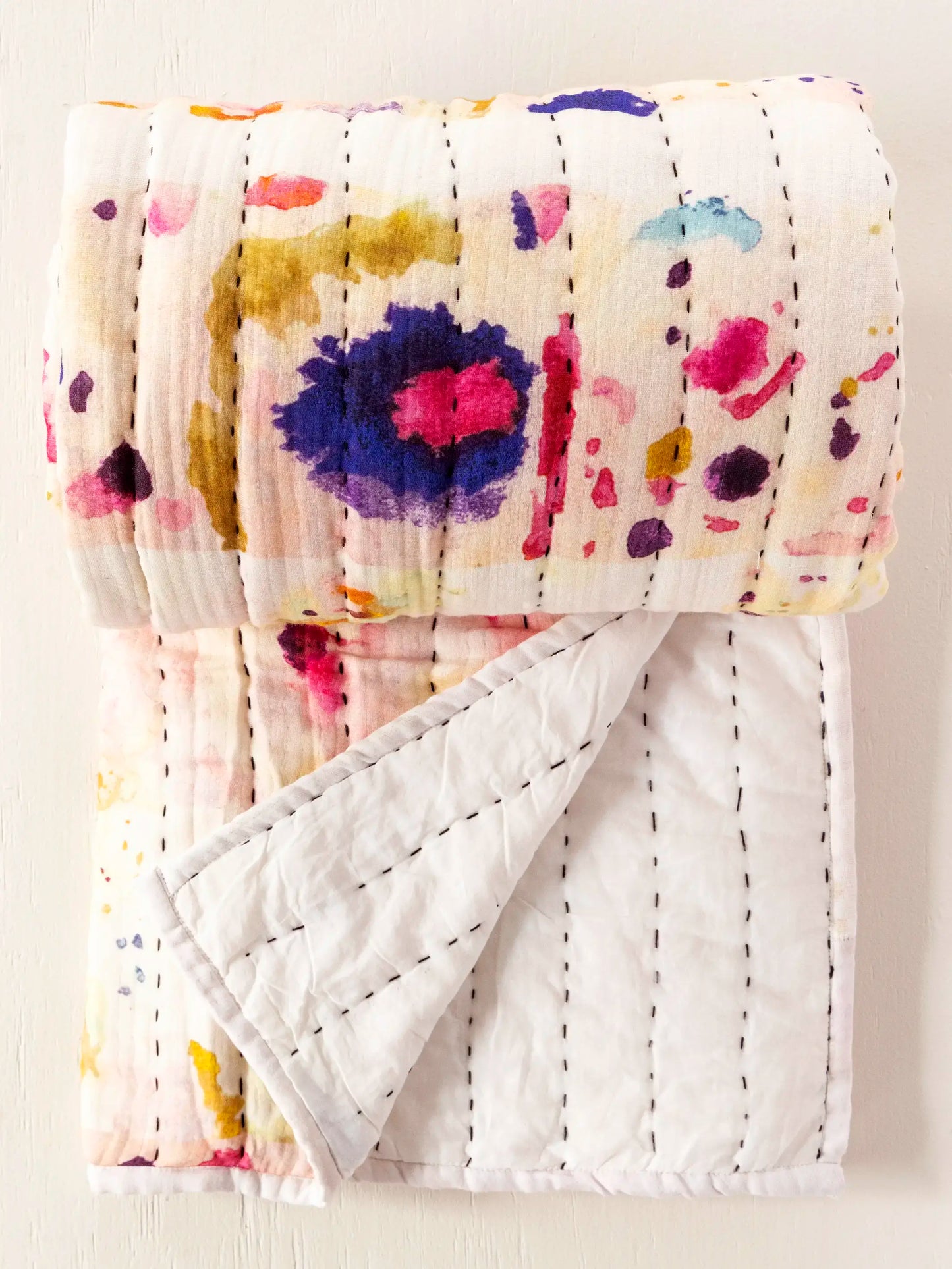 Gauze Quilt - Light Pink