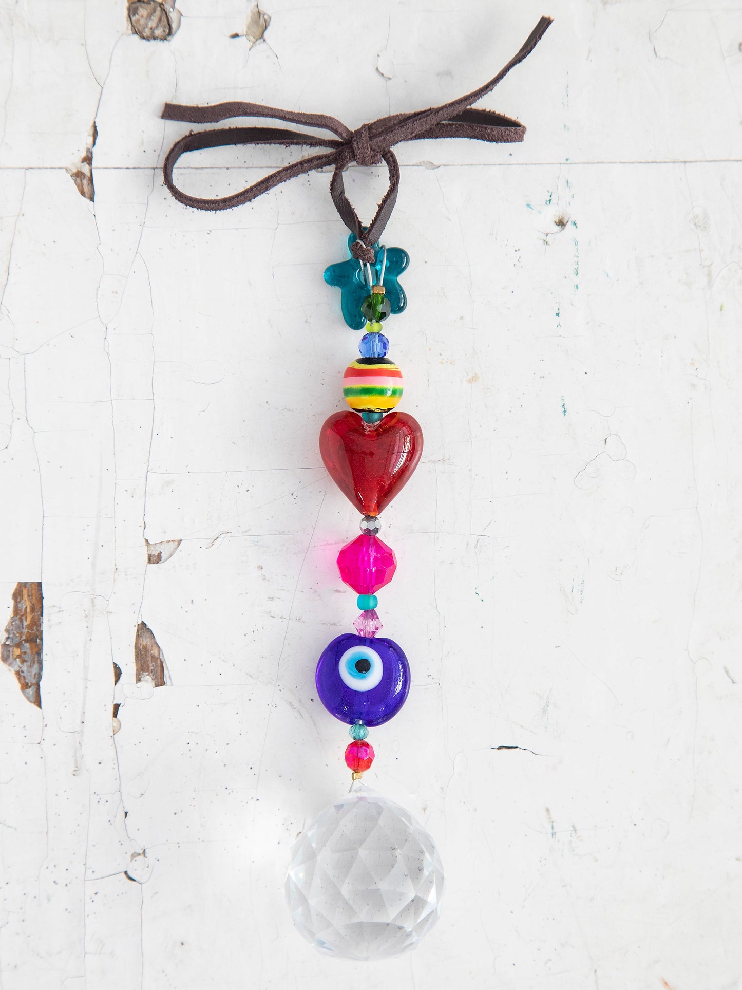 Sun Catcher Car Charm - Evil Eye