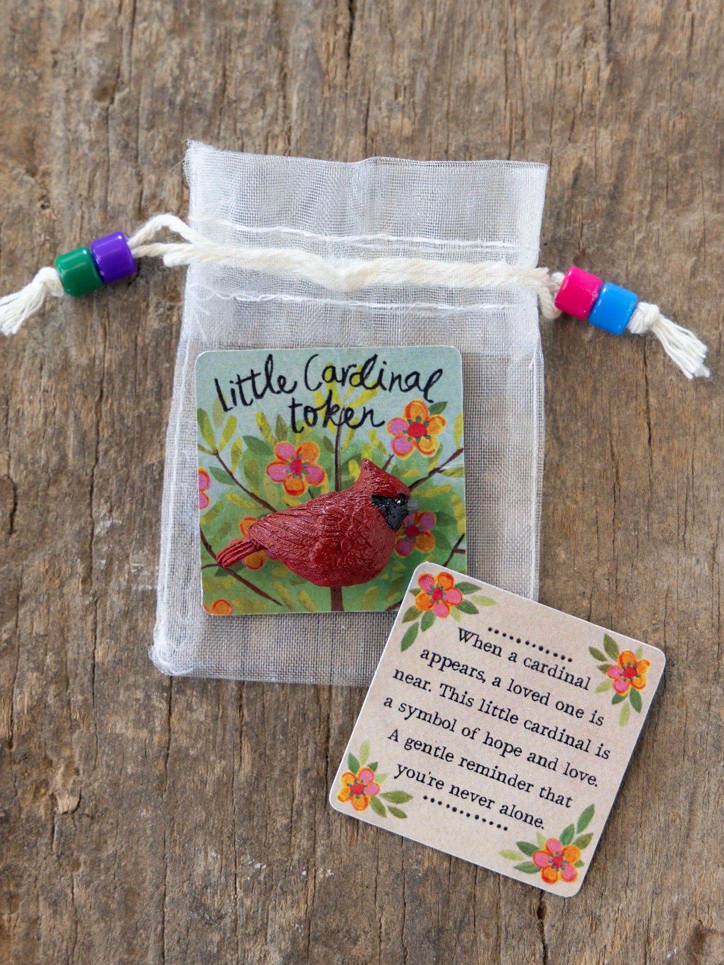 Little Pocket Token - Cardinal