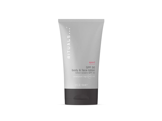Sport SPF 50 body & face lotion