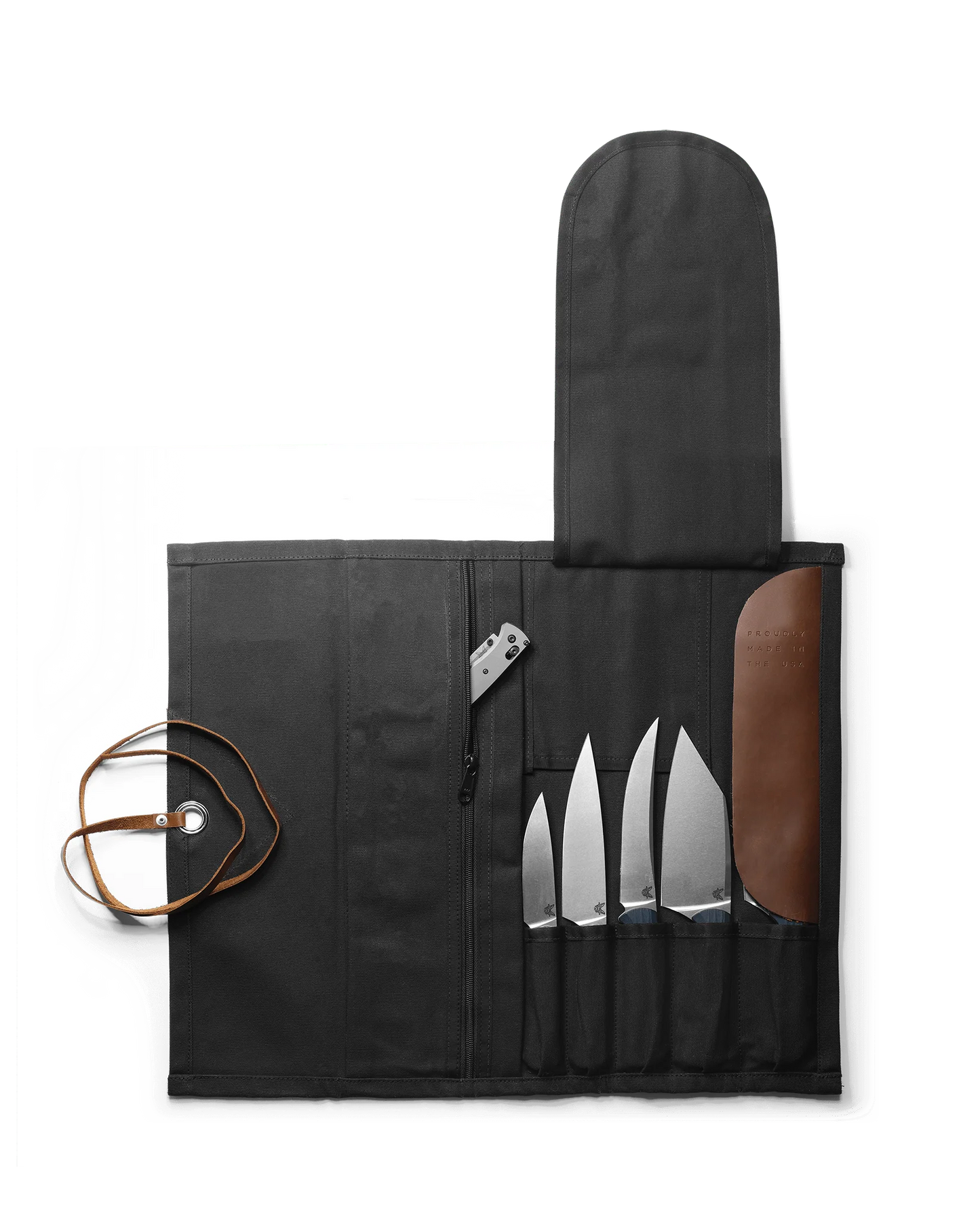 Knife Roll | Kitchen Cutlery | Waxed Canvas