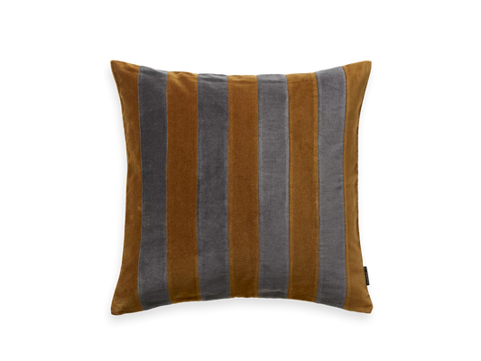 Vellore Cushion Cover Mocha Stripes 50 x 50cm