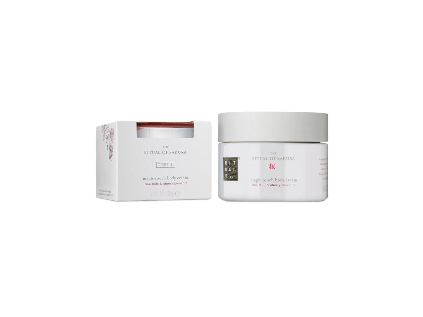 Sakura Body Cream and Refill Pack