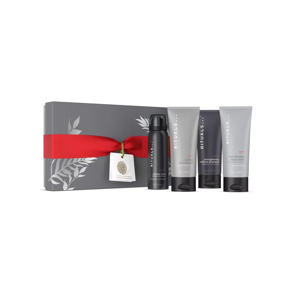 Homme Gift Set S foaming shower gel 50ml, shampoo 75ml, cooling shower gel 70ml, body lotion 70ml
