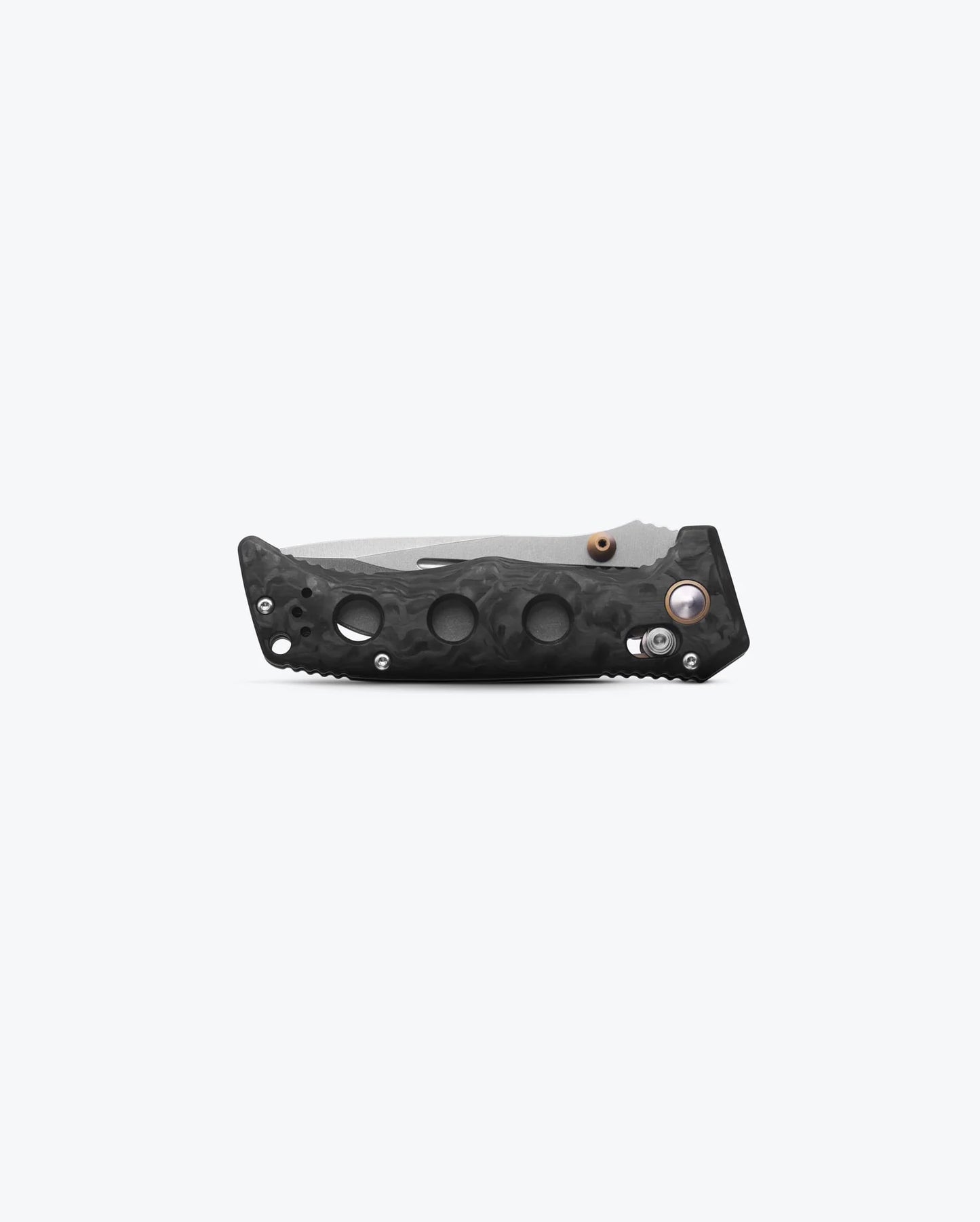 Mini Adamas® | Marbled Carbon Fiber | Drop-point
