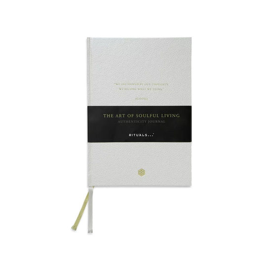 House of Rituals Authenticity Journal handmade notebook with gilt edges