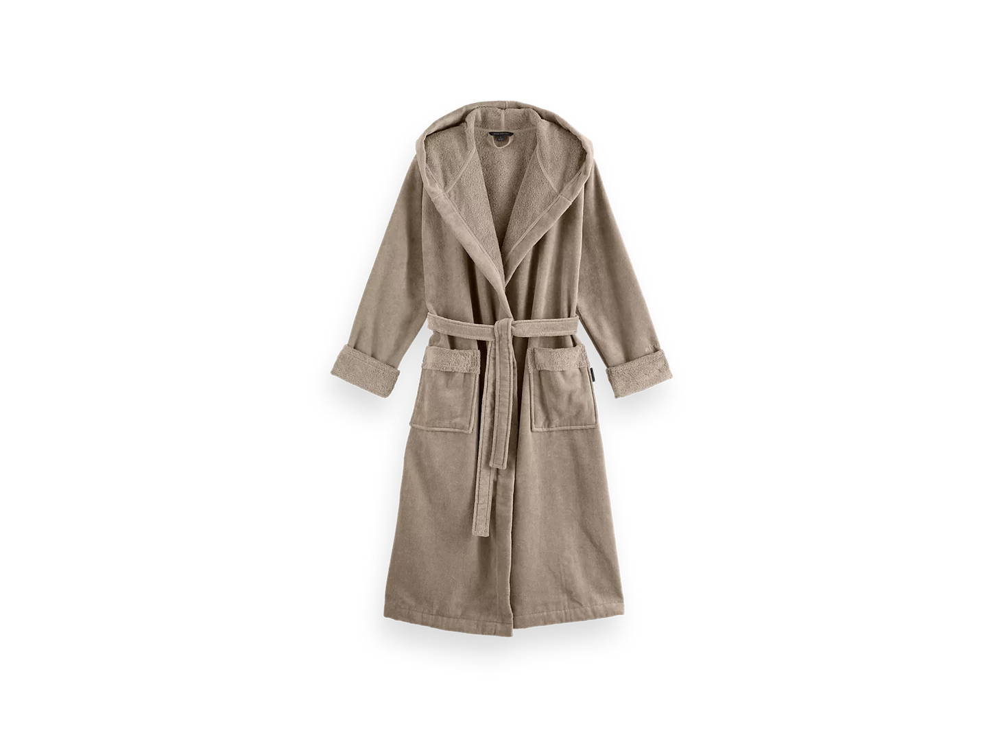 Super Smooth Cotton Bathrobe Women Sand XL