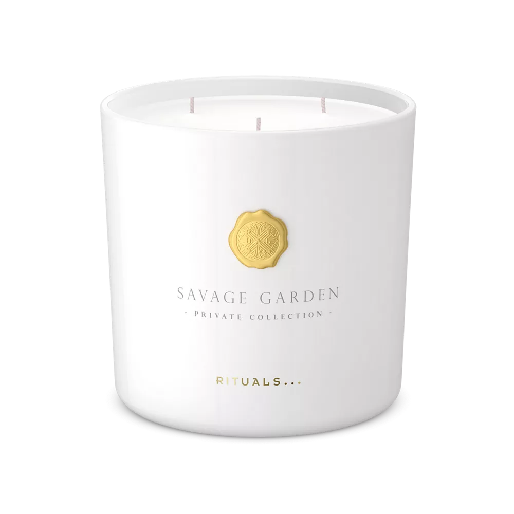 Private Collection Medium Savage Garden Scented Candle, luxury scented candle, 1000 g