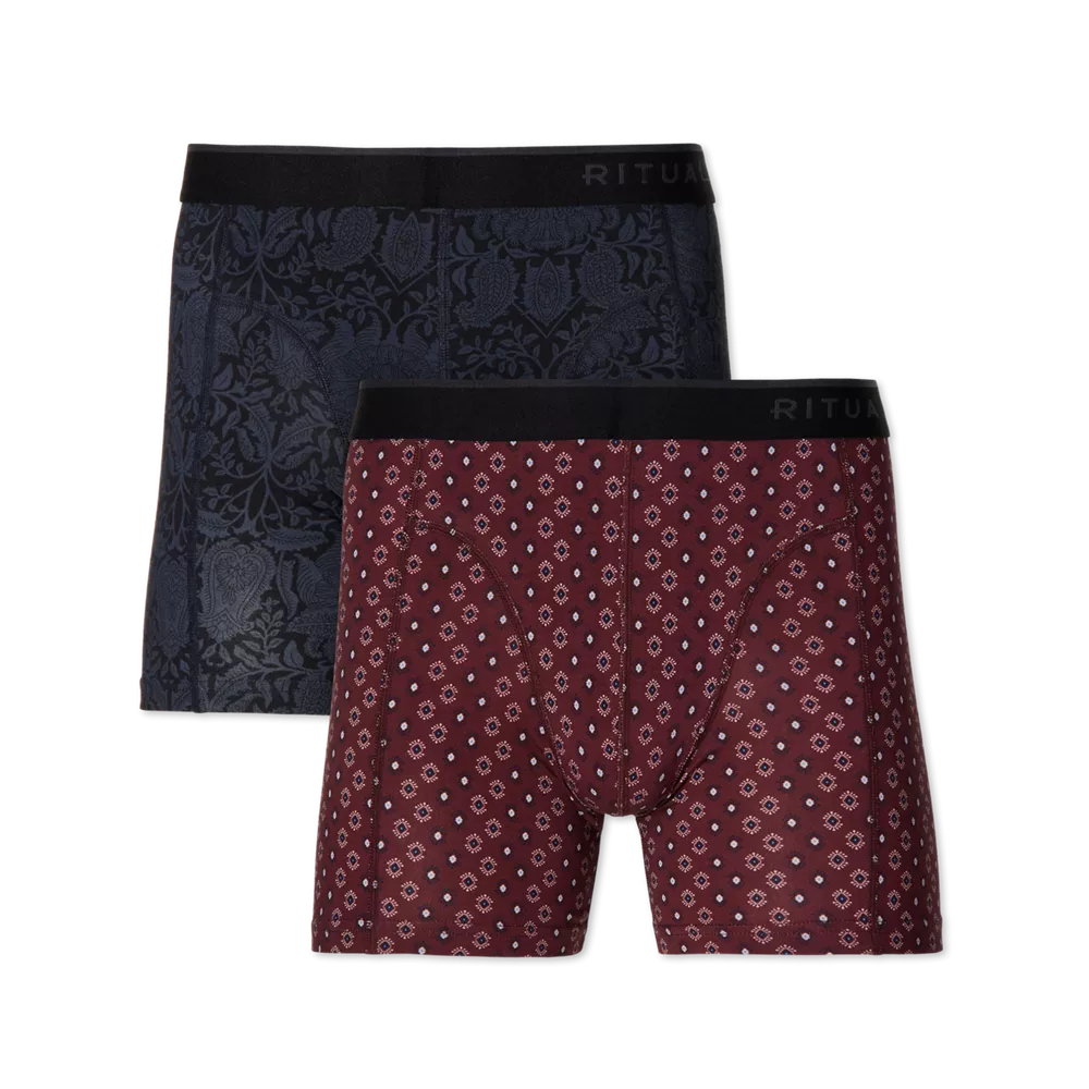 House of Rituals Fung - Boxer shorts 2-pack - Assorti boxer shorts 2-pack