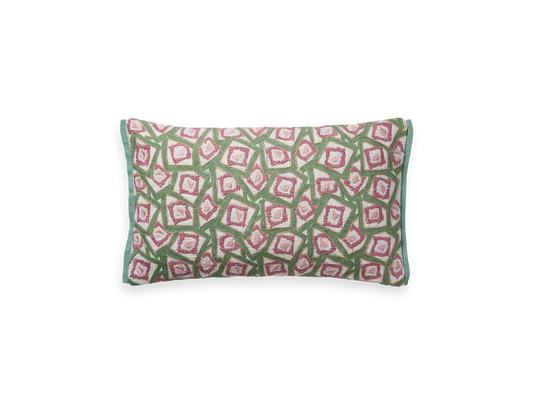 Punjab Cushion Cover Mint Frames 50 x 30 cm