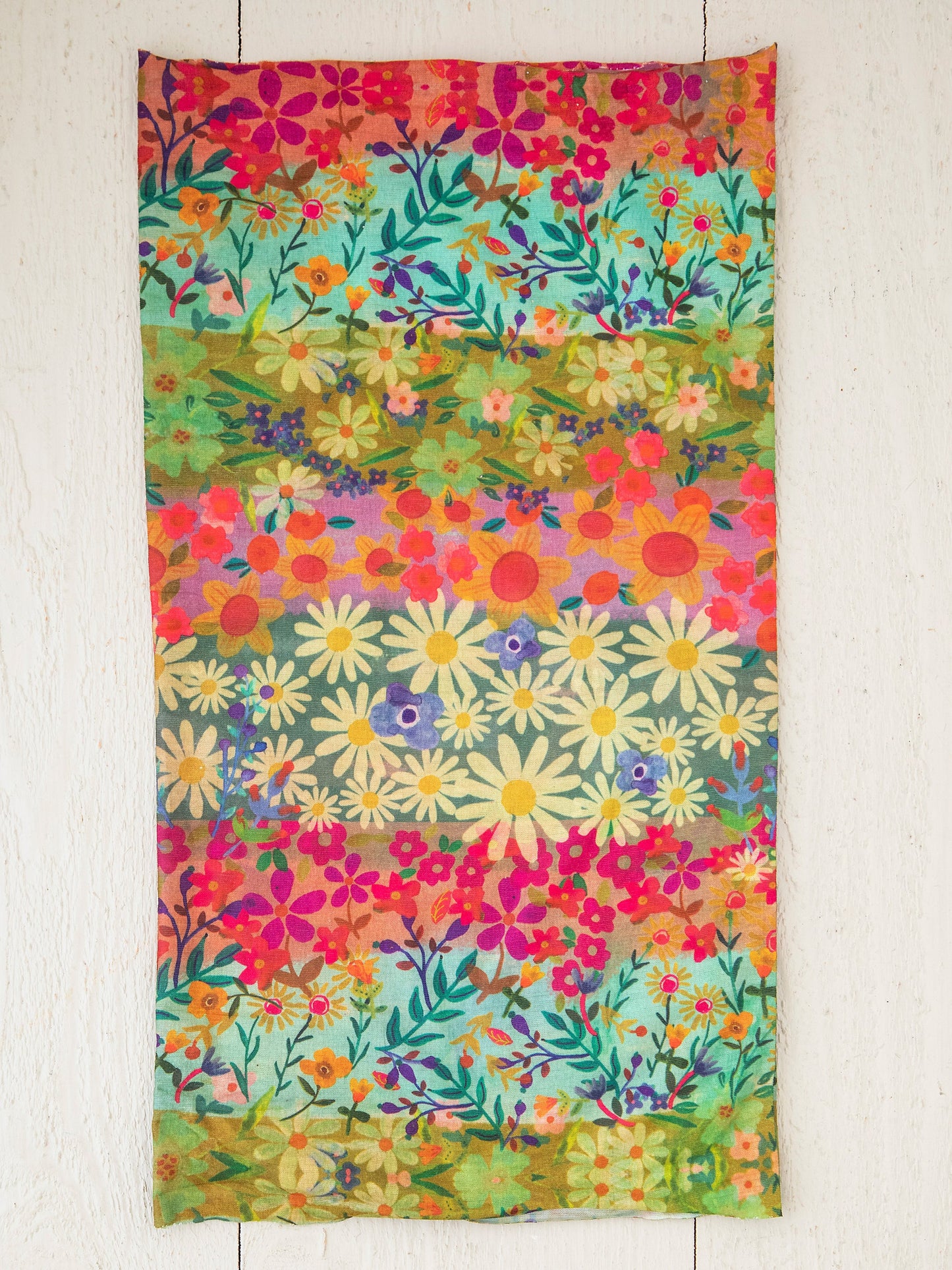 Full Boho BandeauÂ® Headband - Wildflower Border