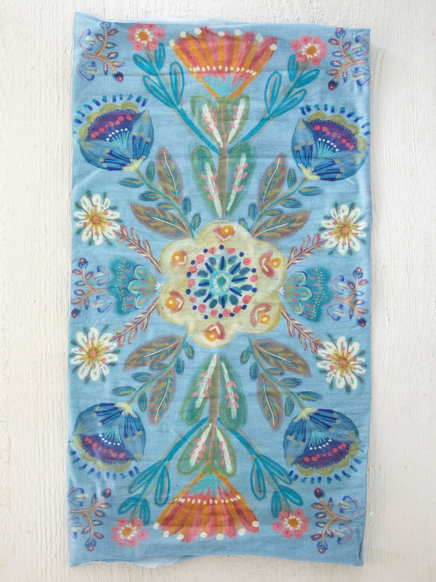 Full Boho BandeauÂ® Headband - Mandala Folk Garden