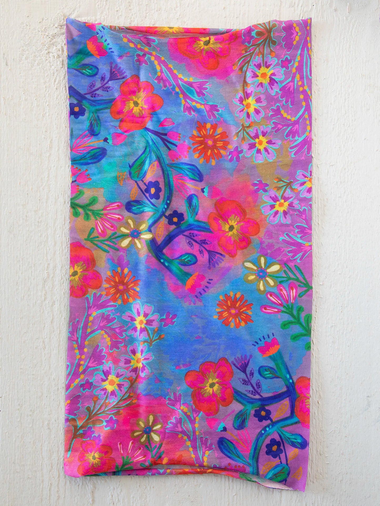 Full Boho BandeauÂ® Headband - Neon Floral