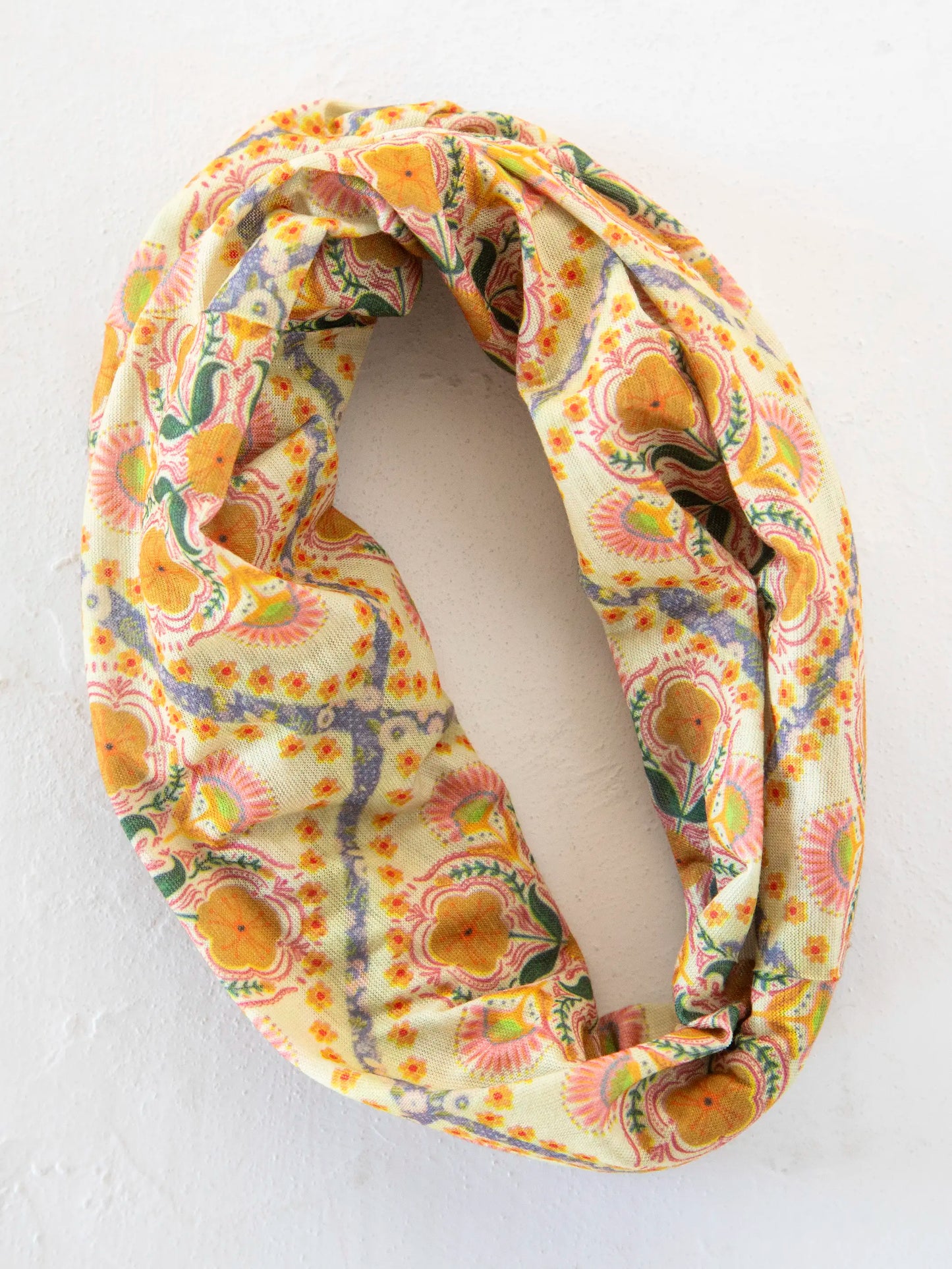 Full Boho BandeauÂ® Headband - Diamond Block Cream