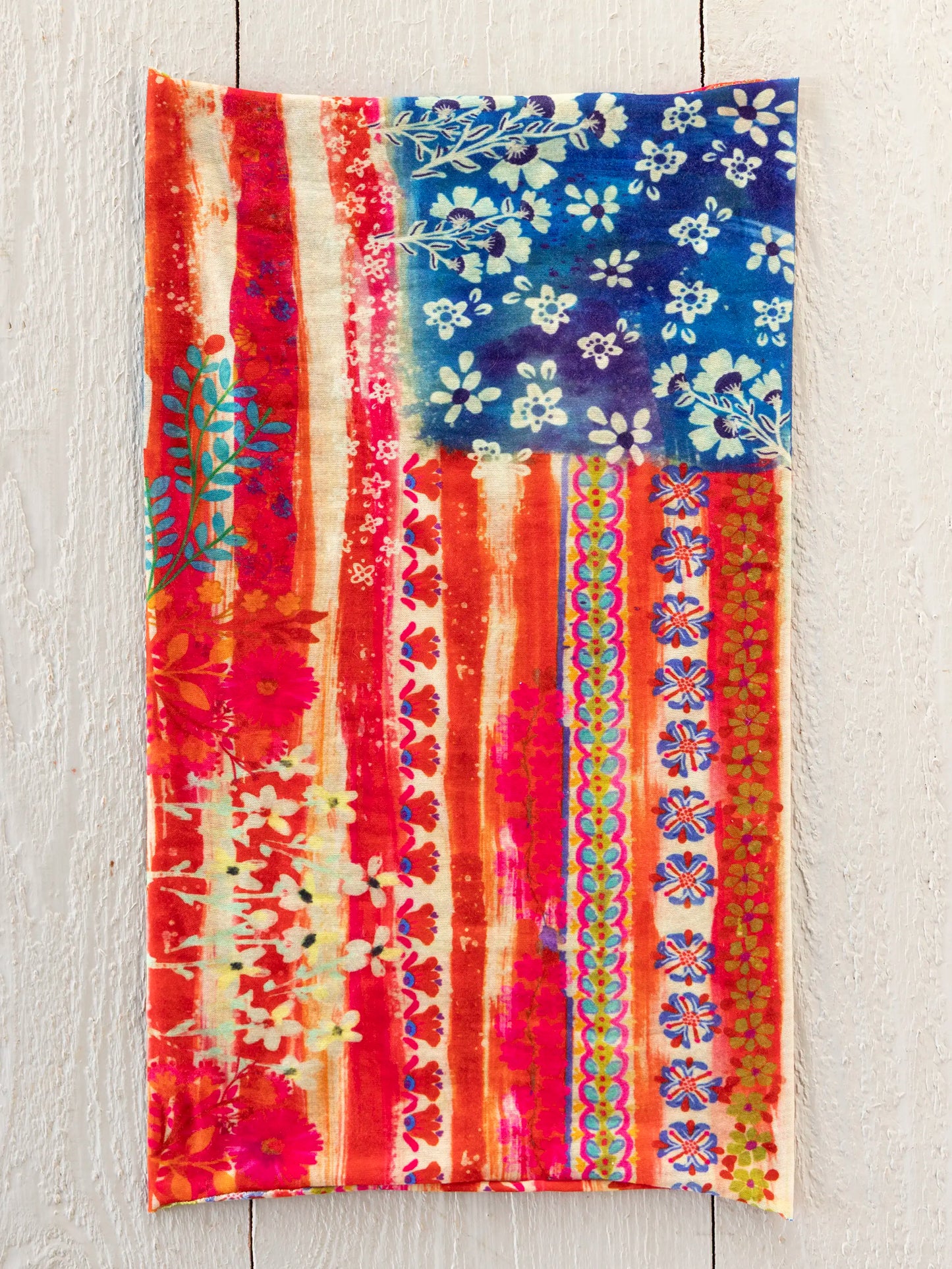 Full Boho BandeauÂ® Headband - American Flag