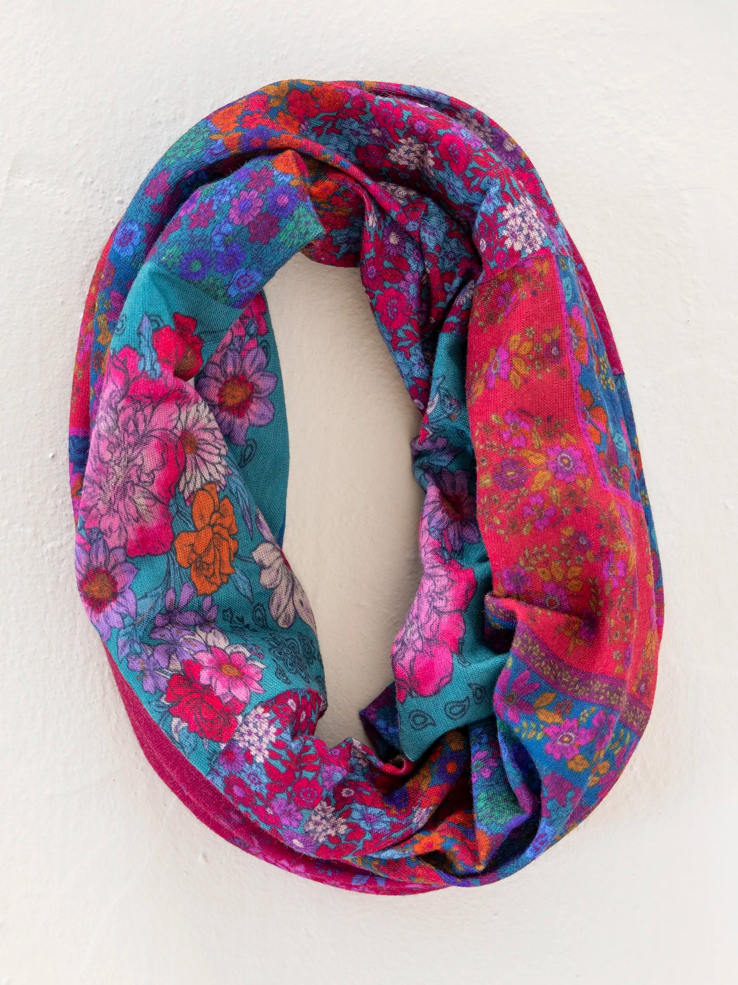 Full Boho BandeauÂ® Headband - Jewel Positano Scarf