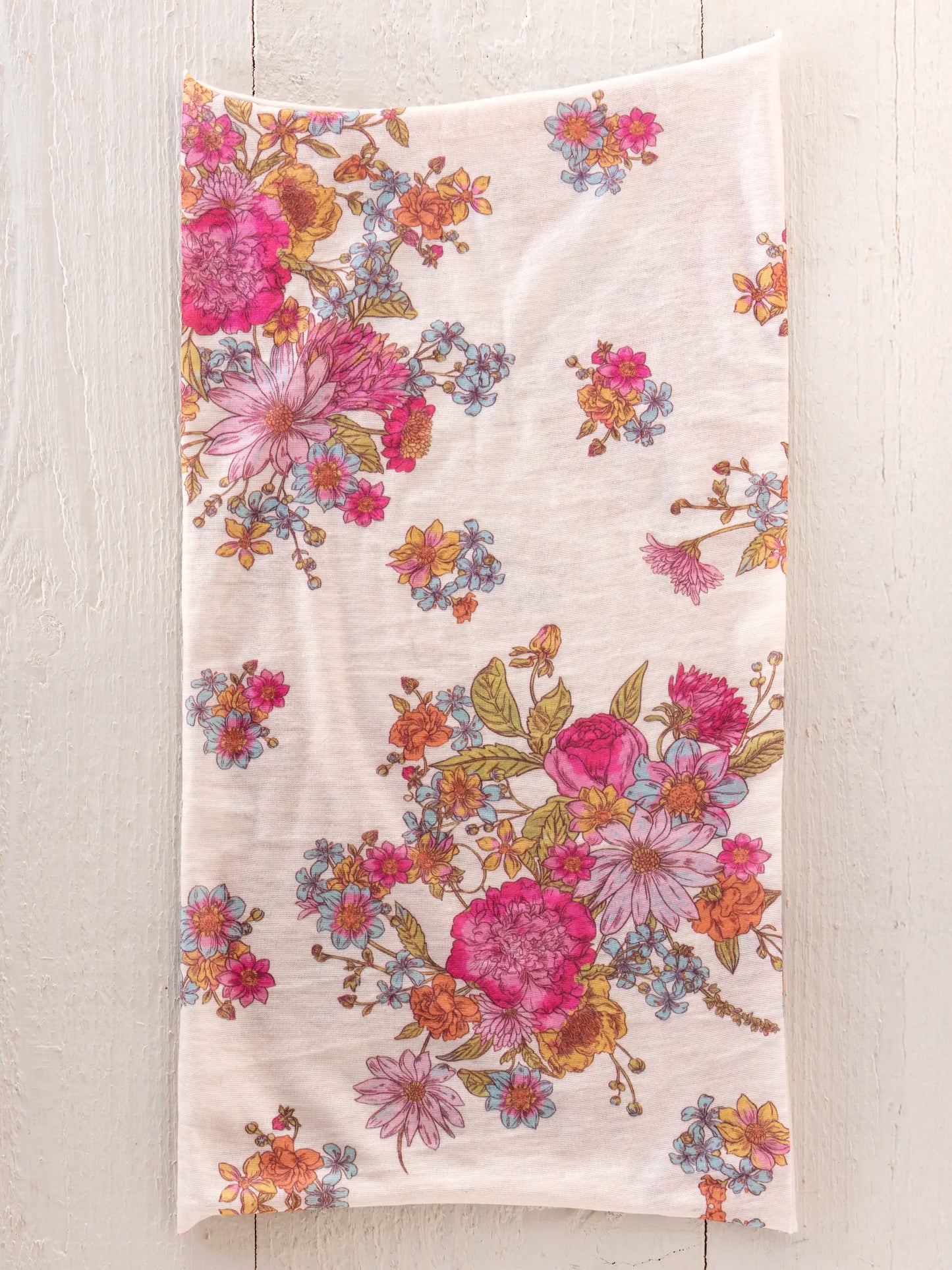 Full Boho BandeauÂ® Headband - English Garden Cream