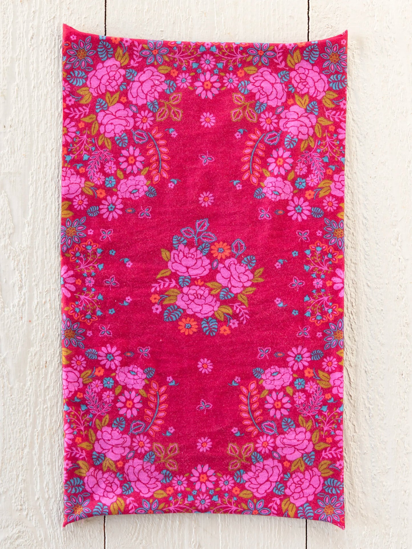 Full Boho BandeauÂ® Headband - Merlot Floral Bandana