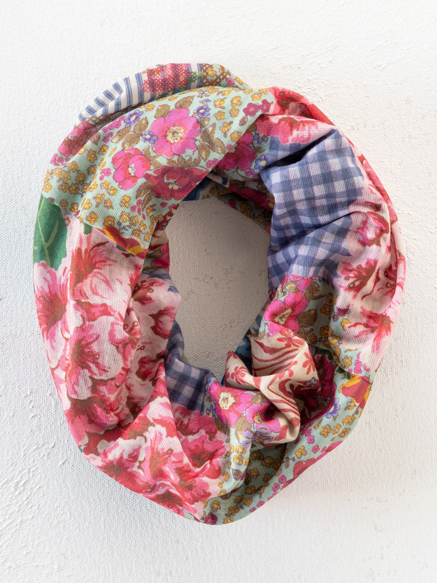 Full Boho BandeauÂ® Headband - Vintage Treasure Pink