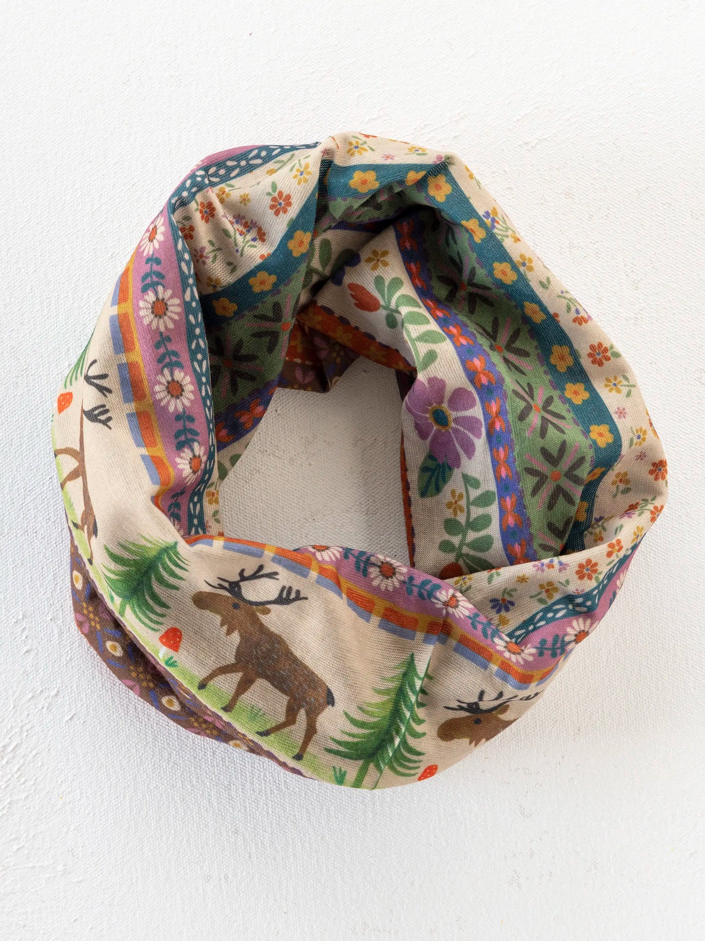 Full Boho BandeauÂ® Headband - Moose Borders