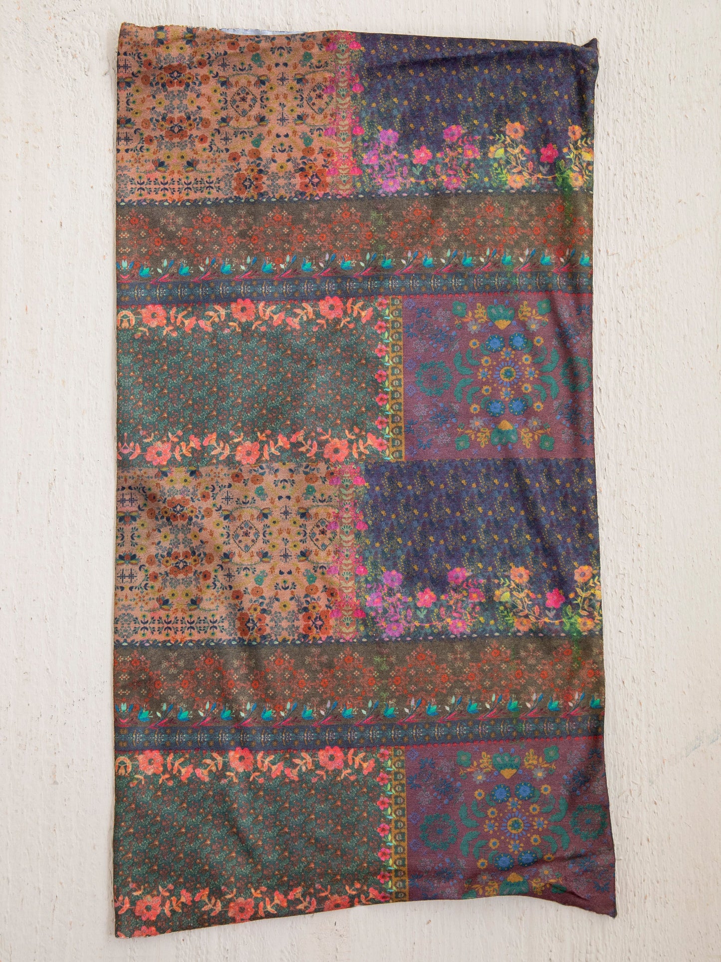 Full Boho BandeauÂ® Headband - Vintage Patchwork