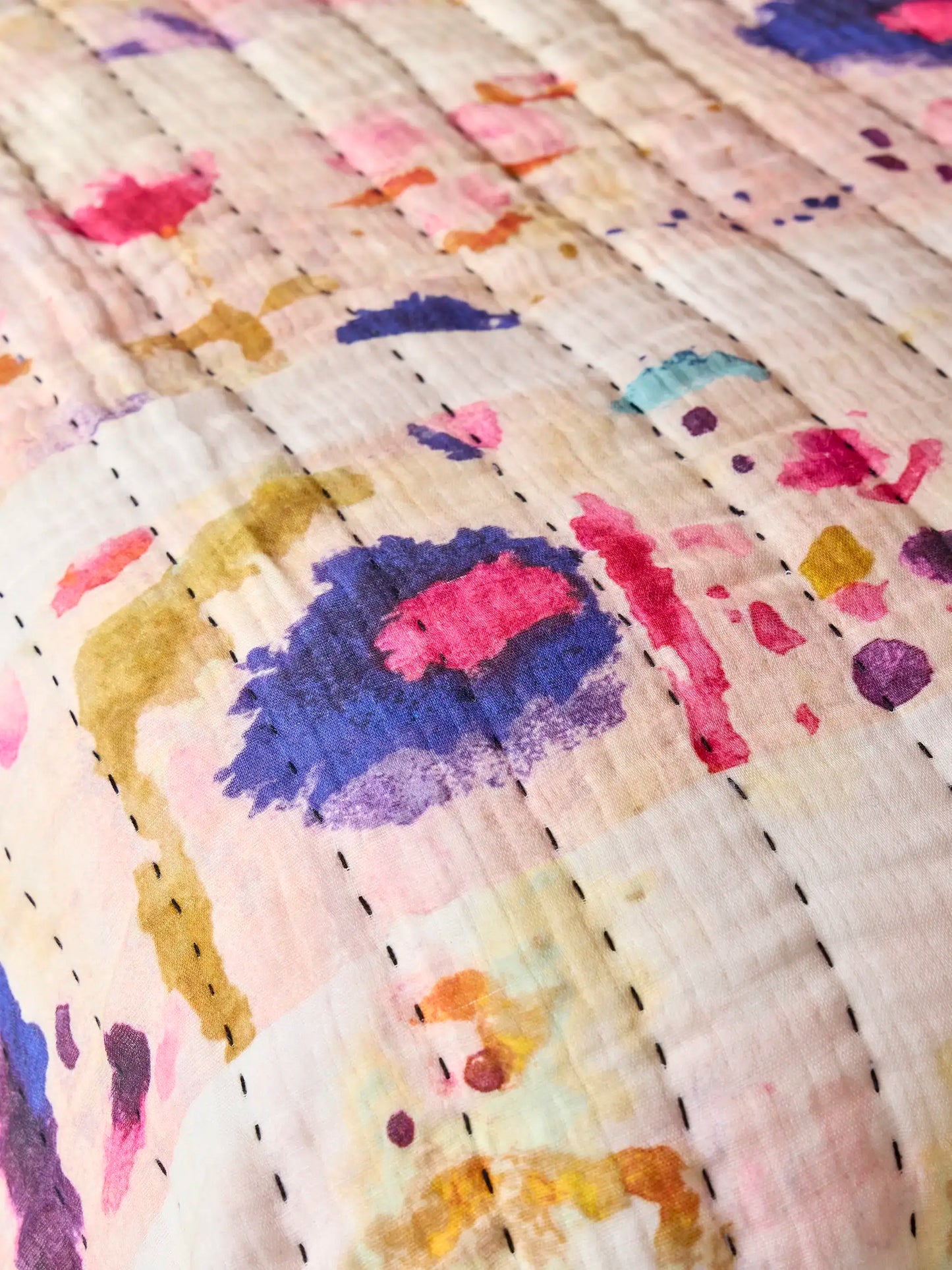 Gauze Quilt - Light Pink