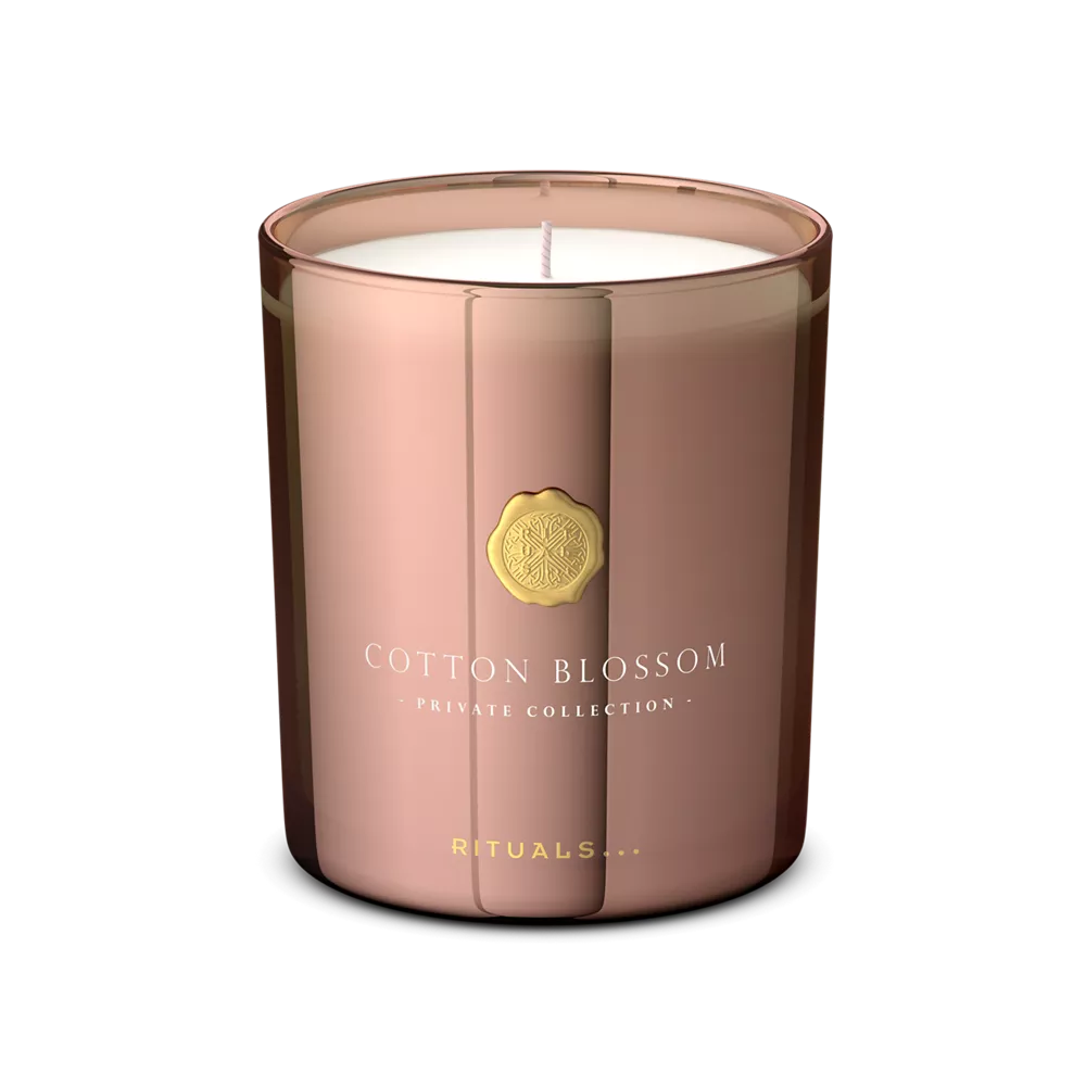 Private Collection Cotton Blossom Scented Candle luxury scented candle, 360 gr