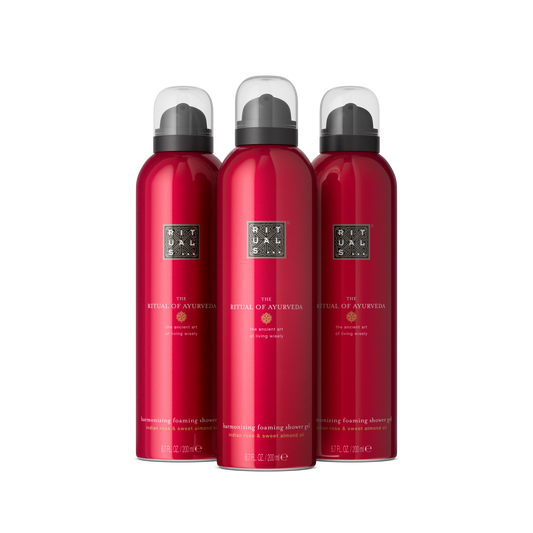 The Ritual of AyurvedaShower Foam Value Pack