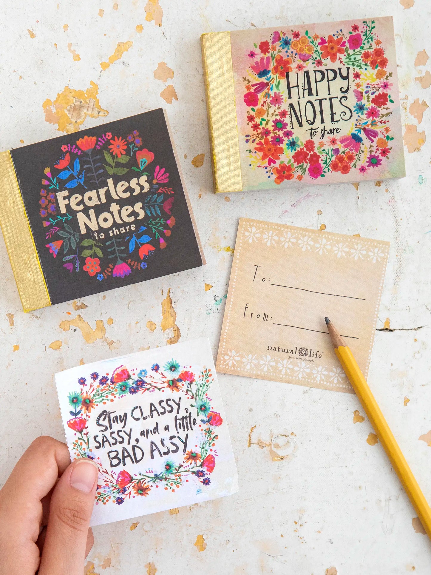 Happy Chirp Notes - Pink