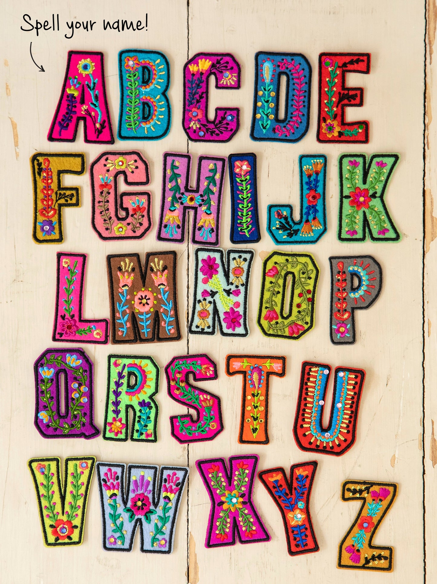 Stick-On Letter Patch - Z