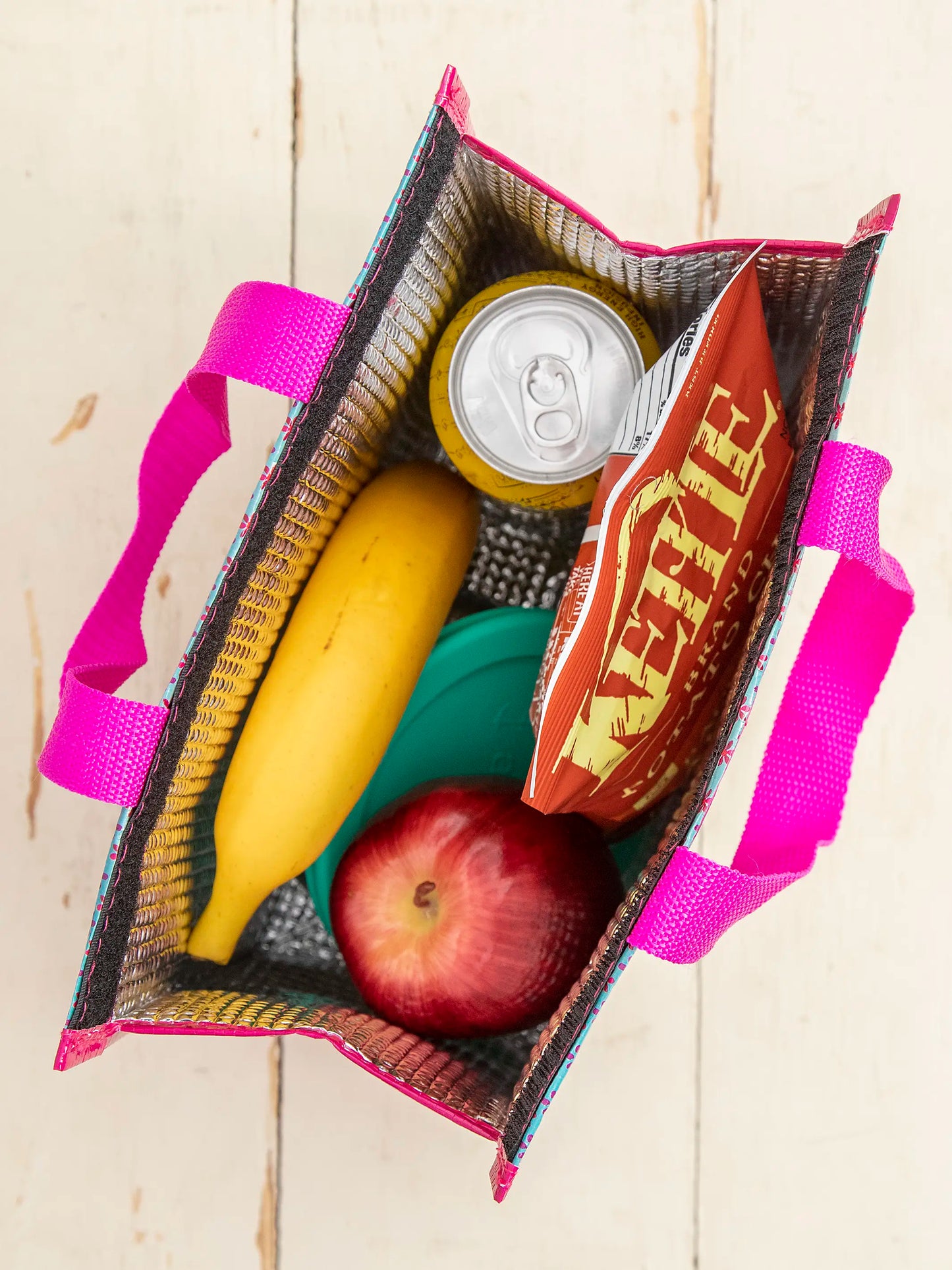 Insulated Lunch Bag - Live Happy Doodles