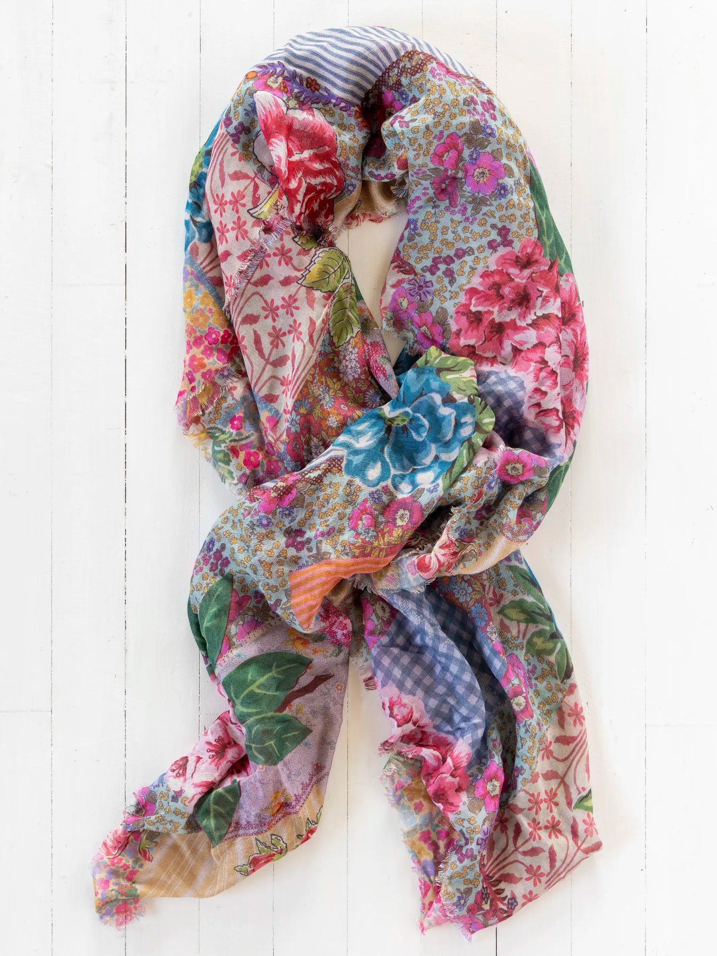 Convertible Scarf -  Pink Vintage Treasure