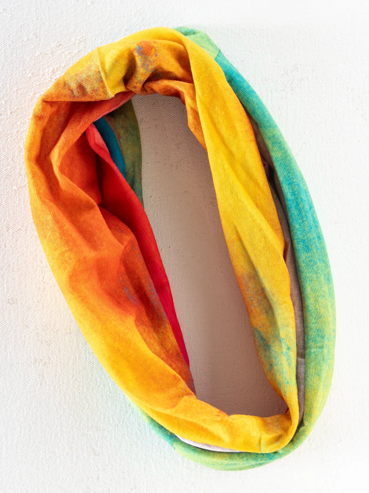 Full Boho BandeauÂ® Headband - Rainbow Ombre