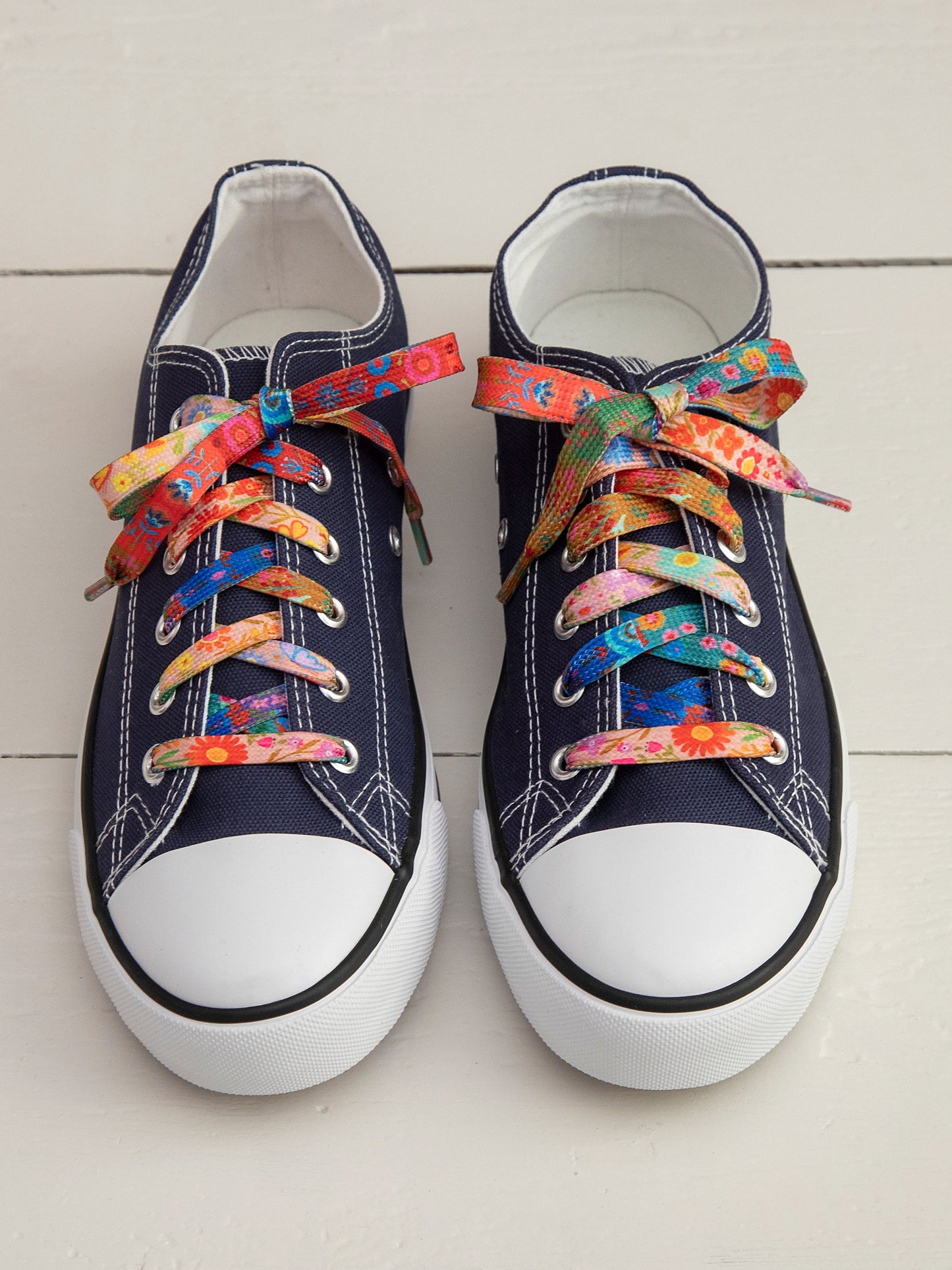 Shoelaces, Set of 2 - Rainbow