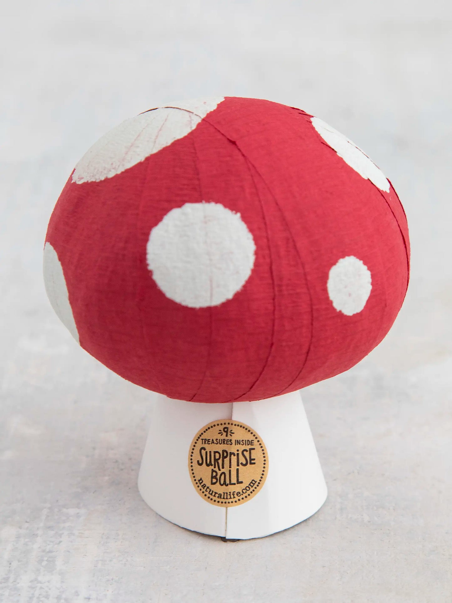 Red Mushroom Surprise Ball
