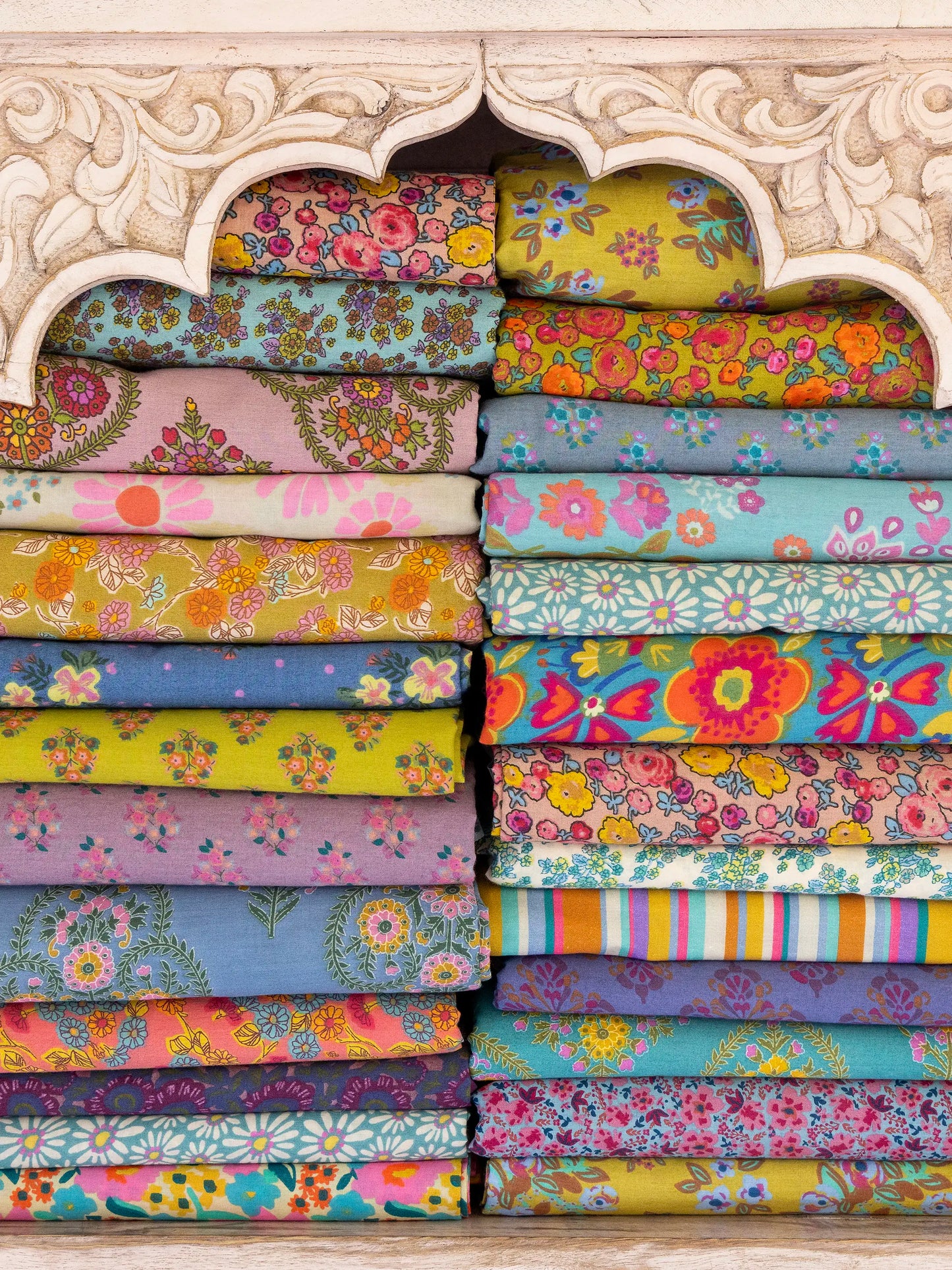 Mix & Match Cotton Fitted Sheet - Plum Dahlia