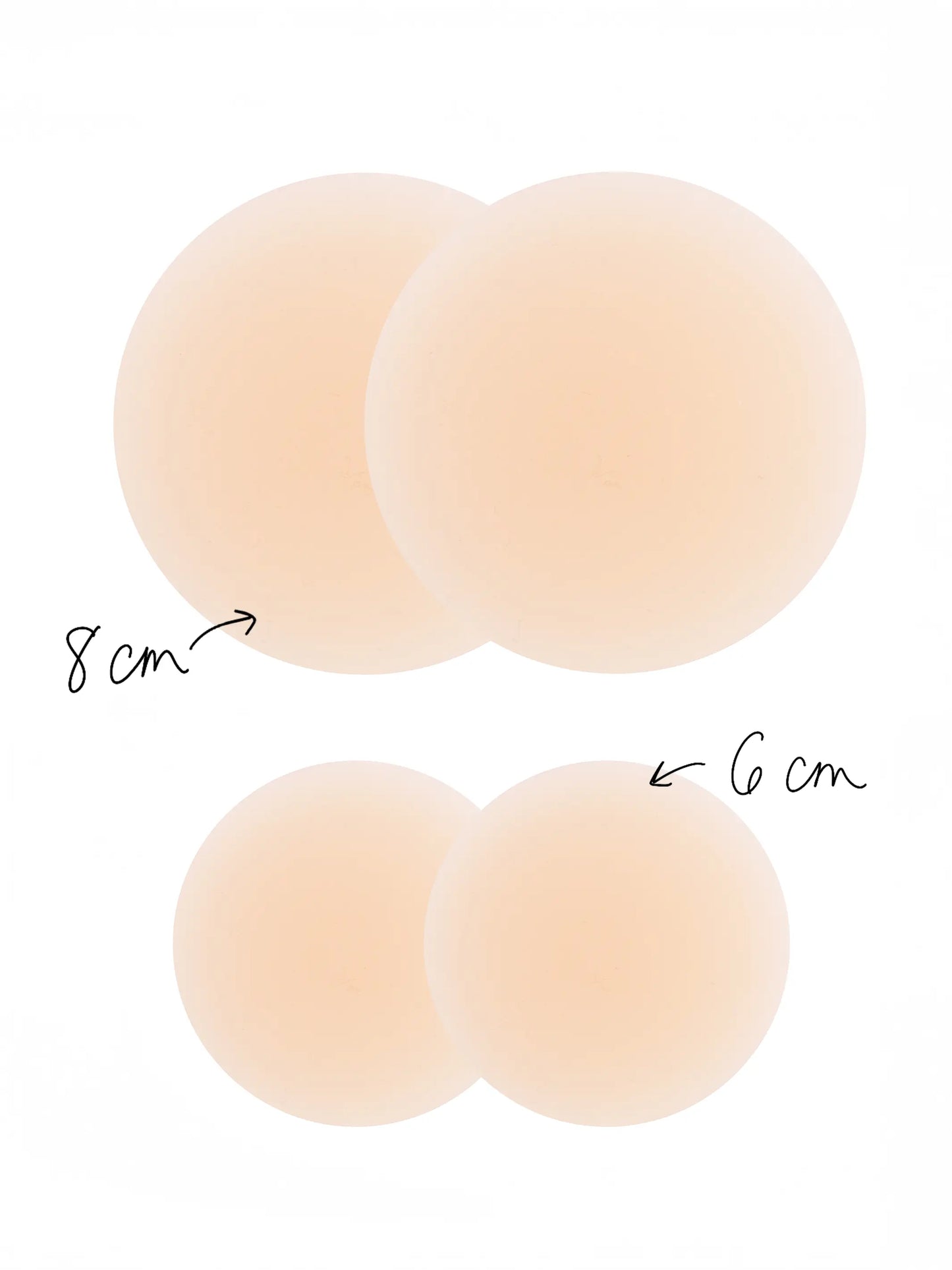 Boob-eezÂ® x Natural Life Deluxe Duo Nipple Cover - Light