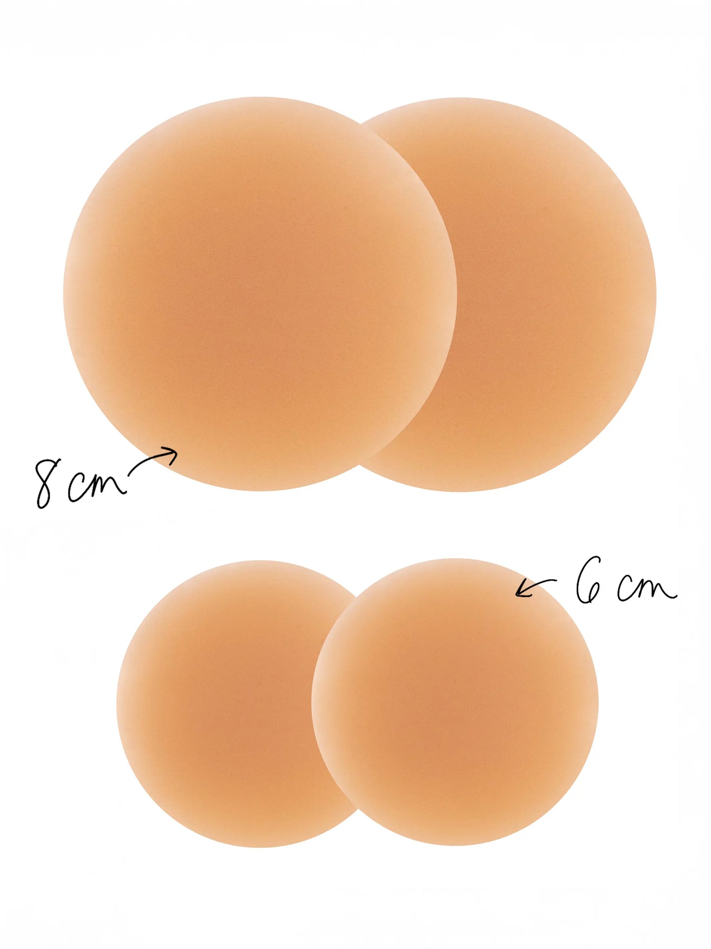 Boob-eezÂ® x Natural Life Deluxe Duo Nipple Cover - Medium