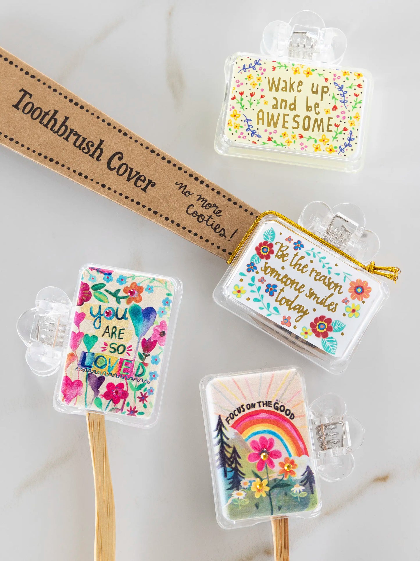 Toothbrush Cover - Behind Every Strong Woman