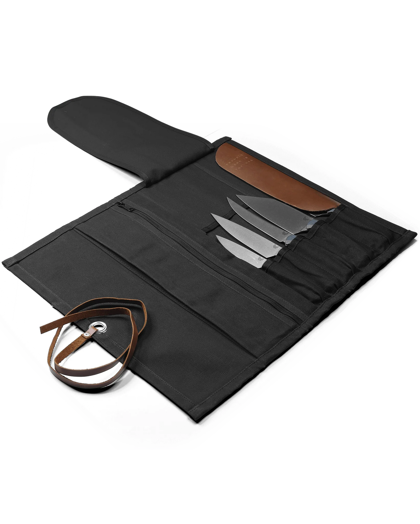 Knife Roll | Kitchen Cutlery | Waxed Canvas
