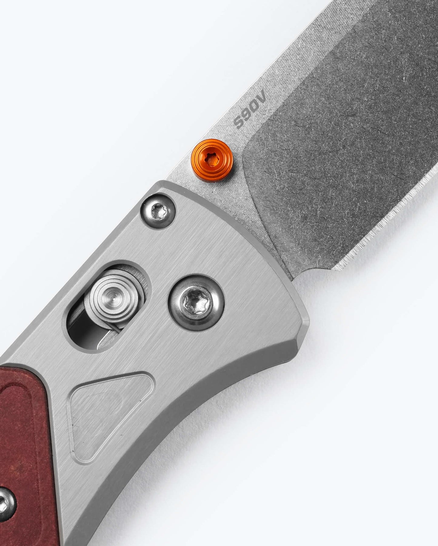 Bugout® | Grau/Rotstein Aluminium & Richlite