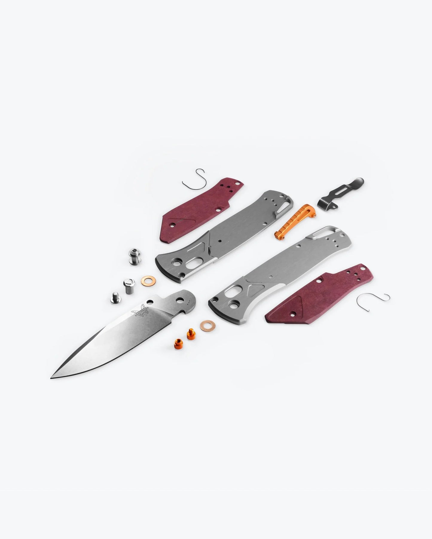 Bugout® | Grau/Rotstein Aluminium & Richlite